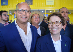 Eduardo Santos e Ministra Tereza Cristina